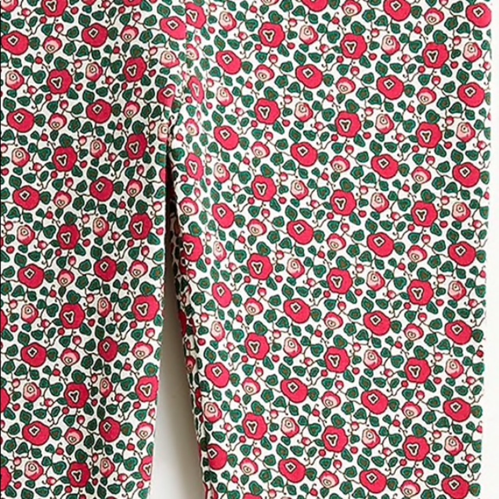 crewcuts J. CREW Girl’s floral ruffle leggings 4 - Picture 2 of 2
